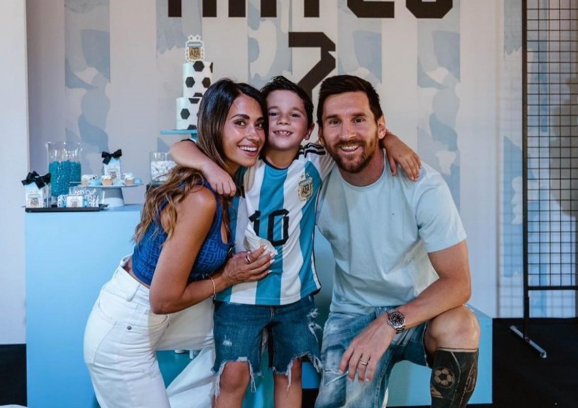 Con trai Messi Mateo Messi chiếm sóng sau chung kết World Cup