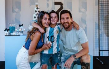 Con trai Messi Mateo Messi chiếm sóng sau chung kết World Cup