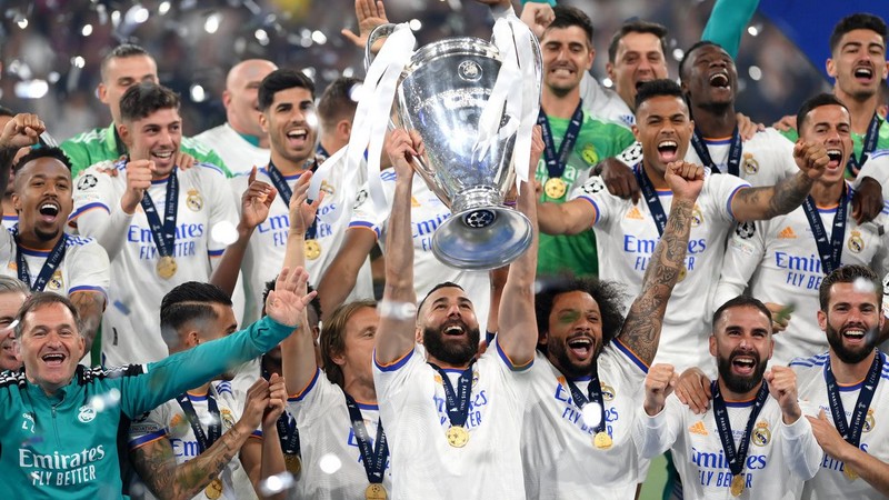 Real Madrid là câu lạc bộ vô địch giải đấu này nhiều nhất